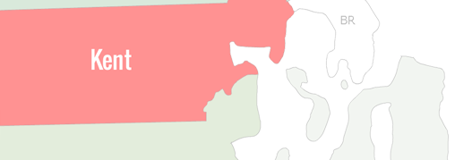 Kent County Map
